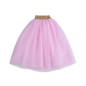Popular baby girl tutu tulle dance dress multi color long maxi skirt