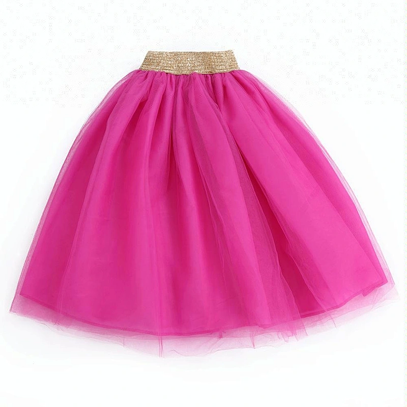 Stylish Princess Birthday Party Ballet Sequins Skirt Fluffy Girls Tutu Dress