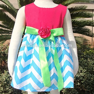 Wholesale children's boutique clothing , baby cotton frocks designs for sale