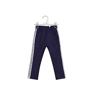 Latest Kids Cotton Boutique Pants Bulk Sale Plain Color Baby Girls Leggings