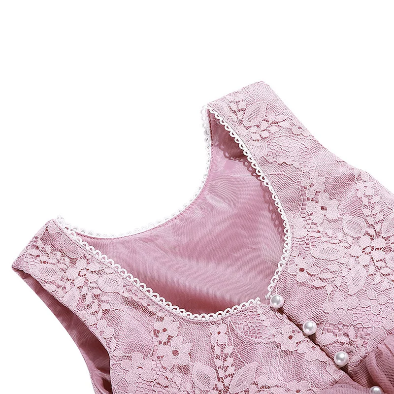 Wholesale manufacturer wedding and party dress kids and children clothes fancy flower girl dresses