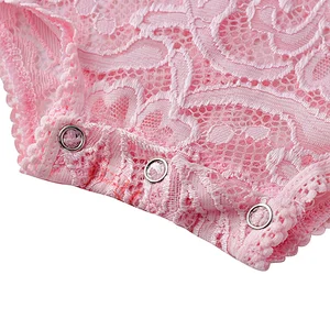 2019 boutique oem manufactured cotton baby girl long sleeve romper onesie