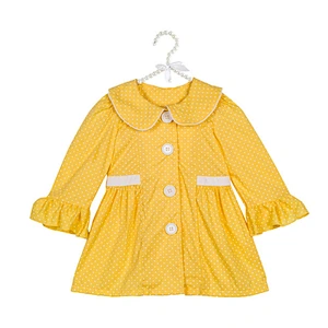 Wholesale China Online Selling Baby Girls Three Quarter Sleeve Top Girls Comfortable Polka Dot Shirts Red Classic Shirt Blouse