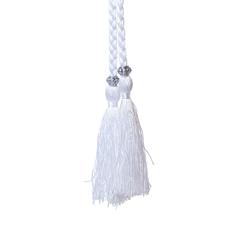 Hot sale summer design children off shoulder embroidered baby girl tassel dress