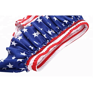 2018 Fashionable Cute Girls Swimwear Child Swimsuit Kids Bikini Swimsuit For 4th Of July