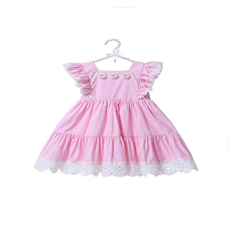 2019 fashion design kids clothes baby summer girl dress