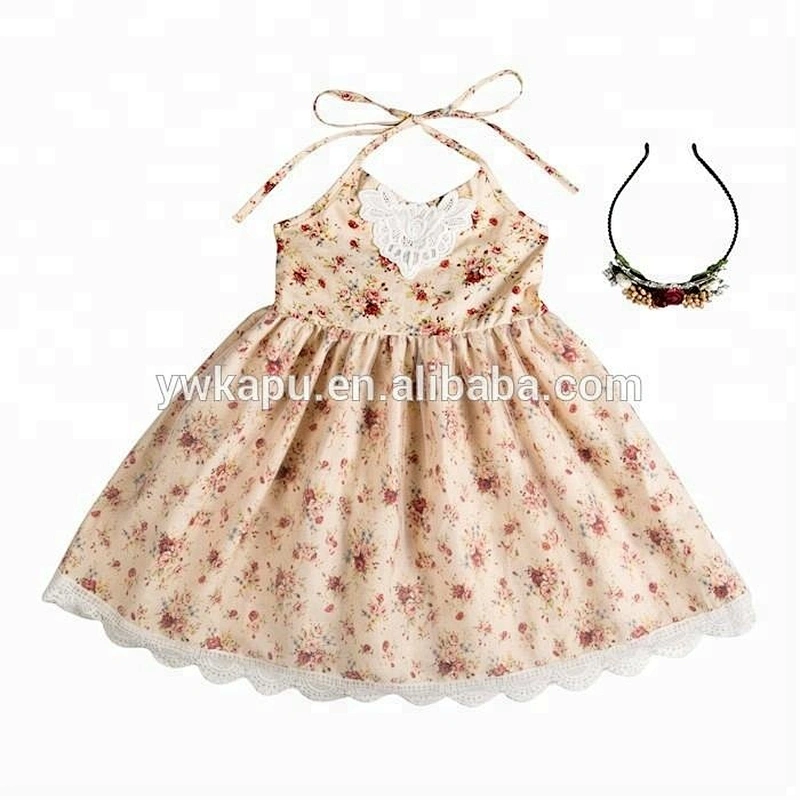 The newest baby girl dress baby girl spring dress for 0-8 year old girl