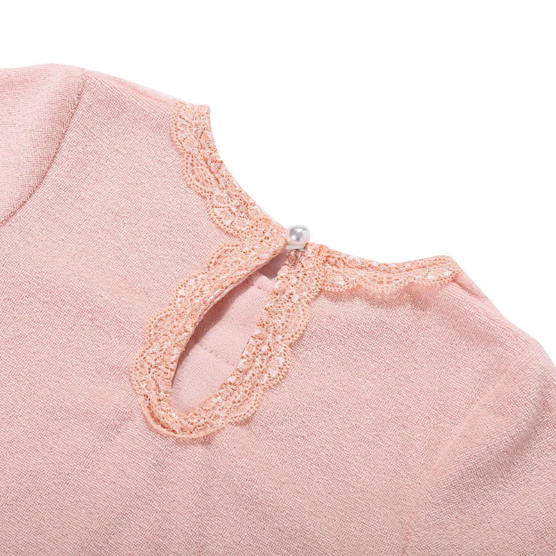 OEM service baby romper spring girl romper long sleeve lace romper clothes