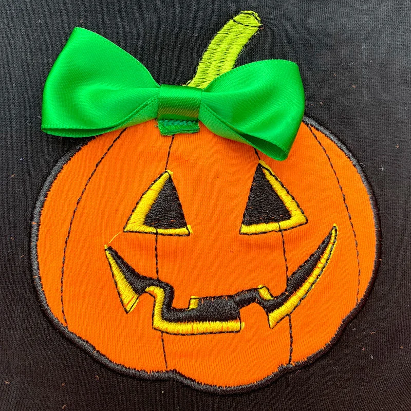 Halloween Clothing 3pcs Toddler Baby Little Girls Long Sleeve Cartoon Ghost Pumpkin Skirt Sets