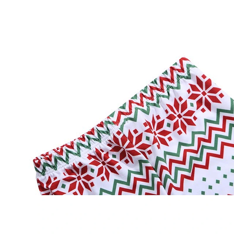 Kids Girls Legging Pants with Rainbow Wave Print