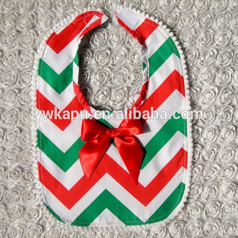 Christmas baby bibs wholesale cotton baby products for kids