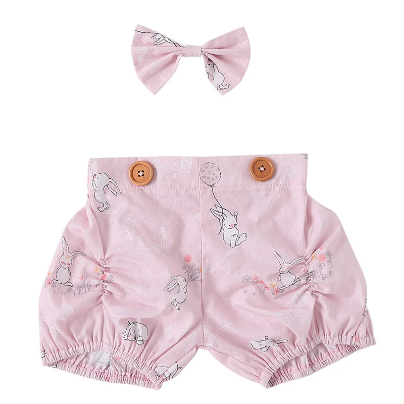 Hot sale children clothes baby girl clothing casual newborn baby shorts