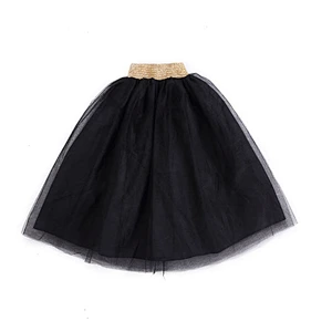 Popular baby girl tutu tulle dance dress multi color long maxi skirt