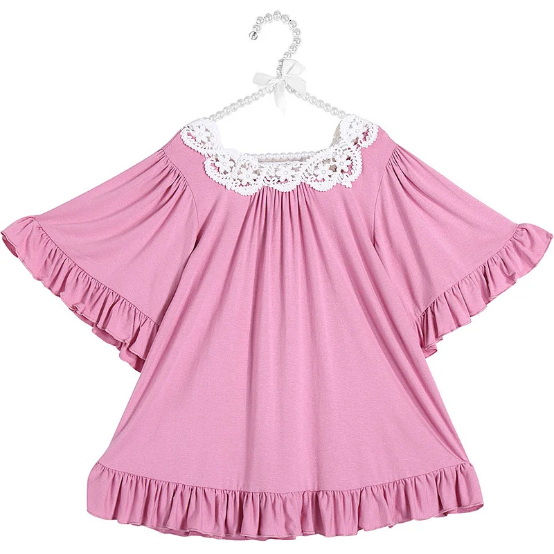 New arrival girls boutique clothing baby girl tops wholesale t-shirts