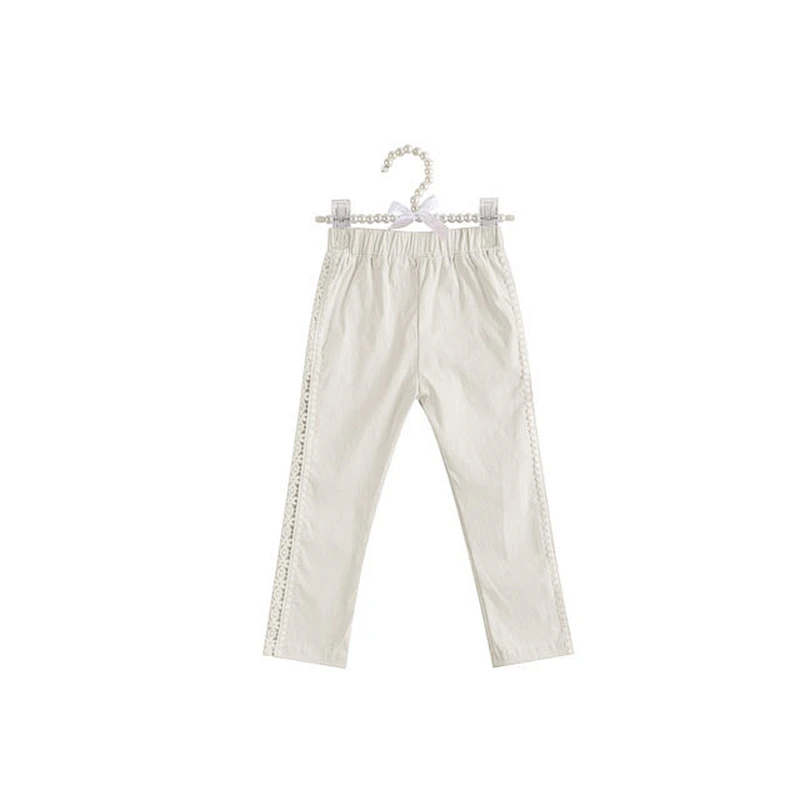 Latest Kids Cotton Boutique Pants Bulk Sale Plain Color Baby Girls Leggings