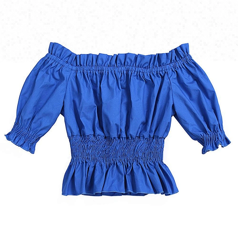 New Model Children's Tunic Top Wholesale Plain Color Toddler Girl Tops