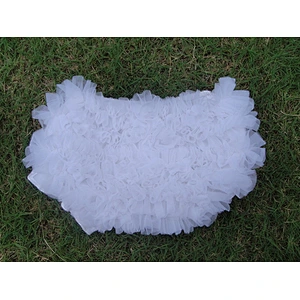 wholesale cotton chiffon Ruffle baby diaper cover baby  ruffle bloomer