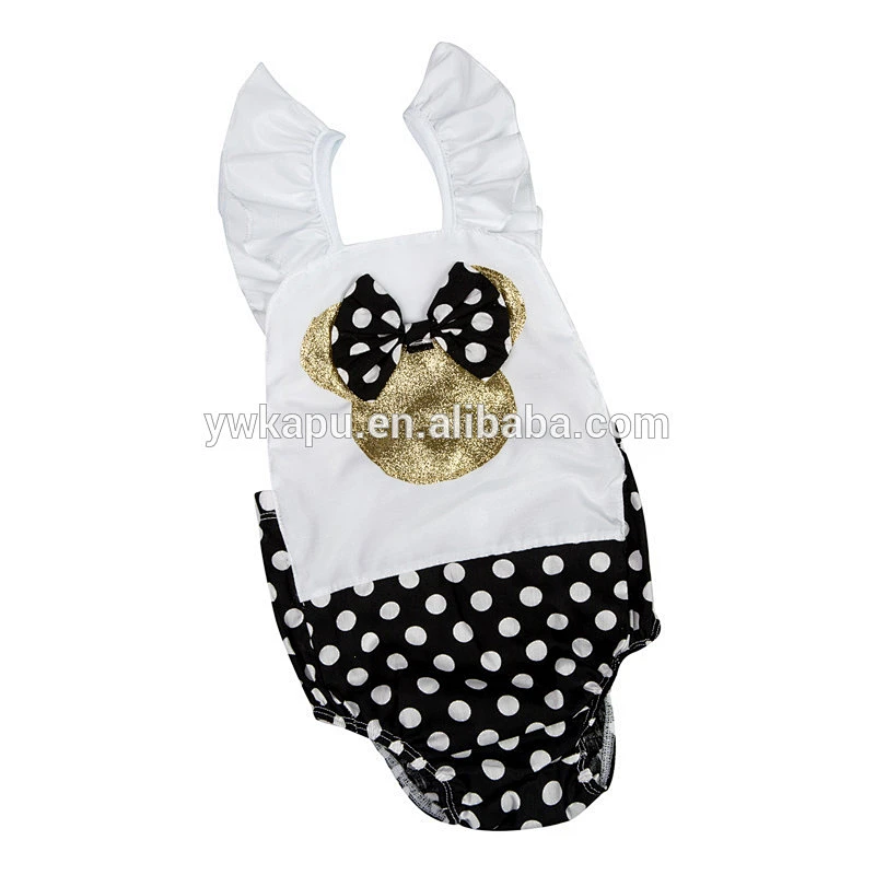2018 trend products baby clothes sparkle halter baby romper fashion boutique girl clothing