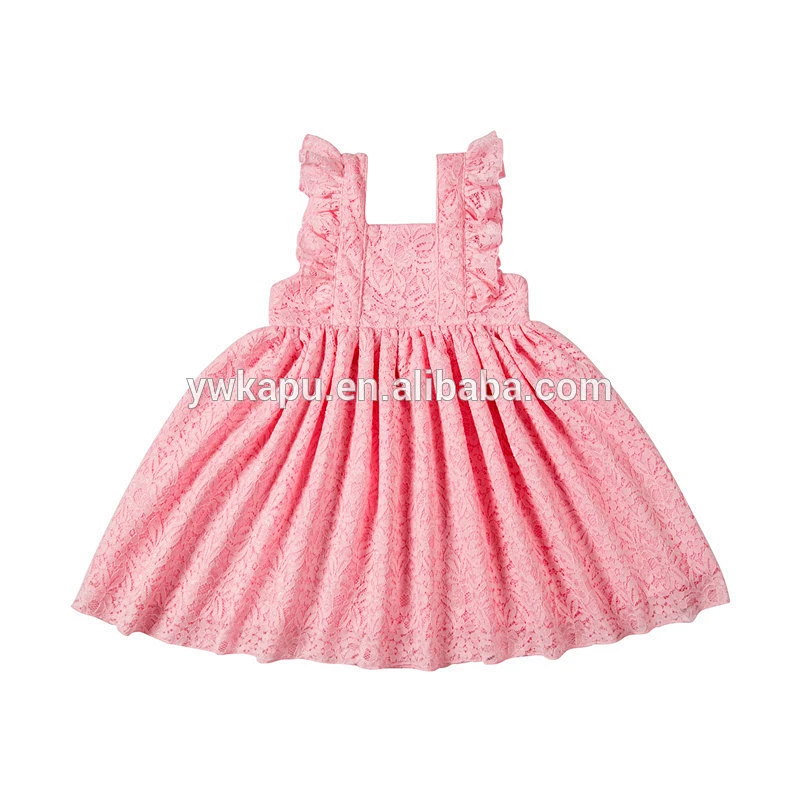 New style birthday baby dress for 0-4 years boutique summer dress from Yiwu Kapu