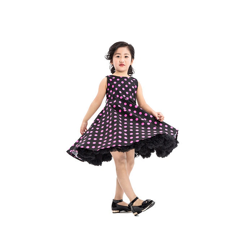 2018 Vintage Baby Dress Design Western Kid Girls Cheap Sleeveless Dress Wholesale For Summer
