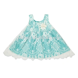 Popular summer children clothing wholesale girl lace princess fancy dress