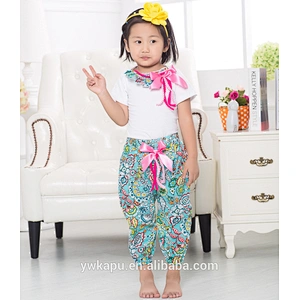 2018 wholesale western girls cute baby suit girls summer boutique outfits unique baby girl names images