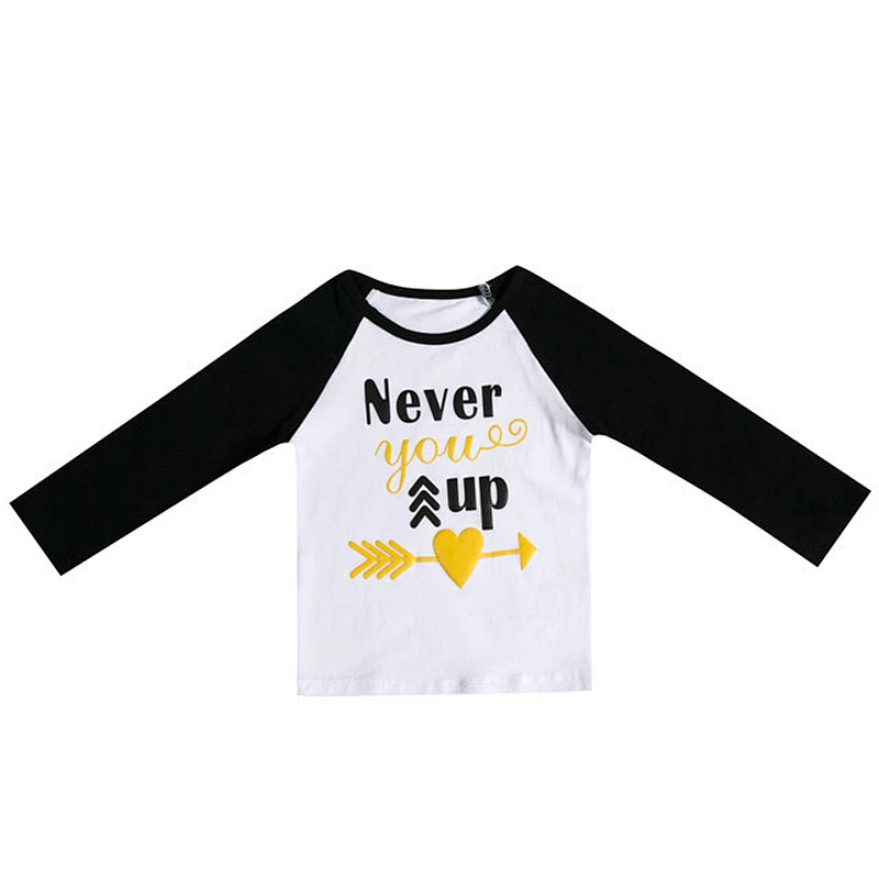 OEM Service custom bulk wholesale fall long sleeve baby girl  shirt