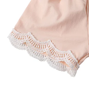 Hot summer wholesale baby girl outfit sets tank top  2pcs clothes set