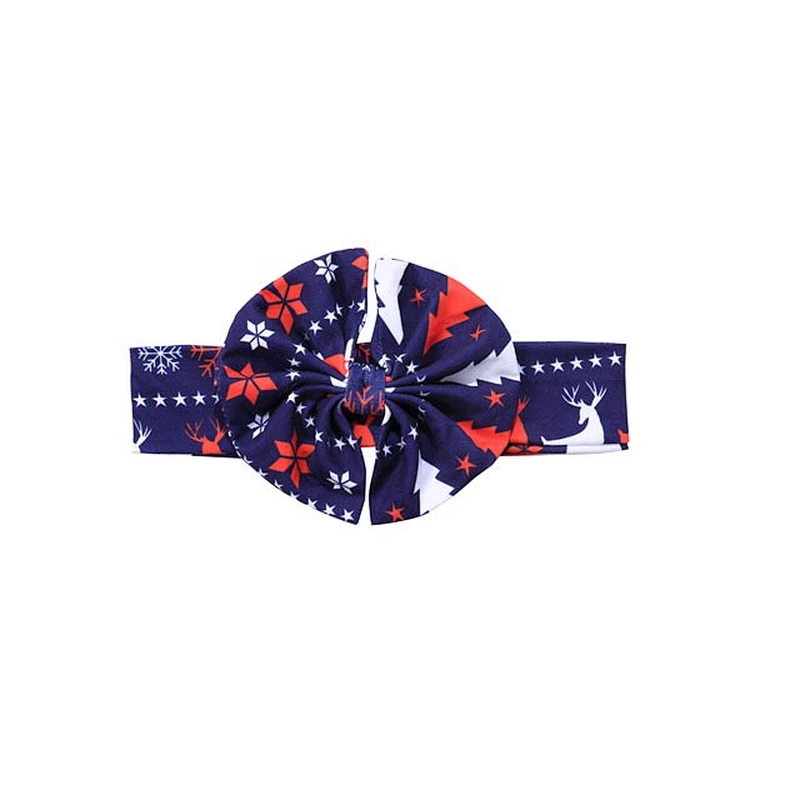 2018 Christmas Party Colorful Girls Headband with Custom Print