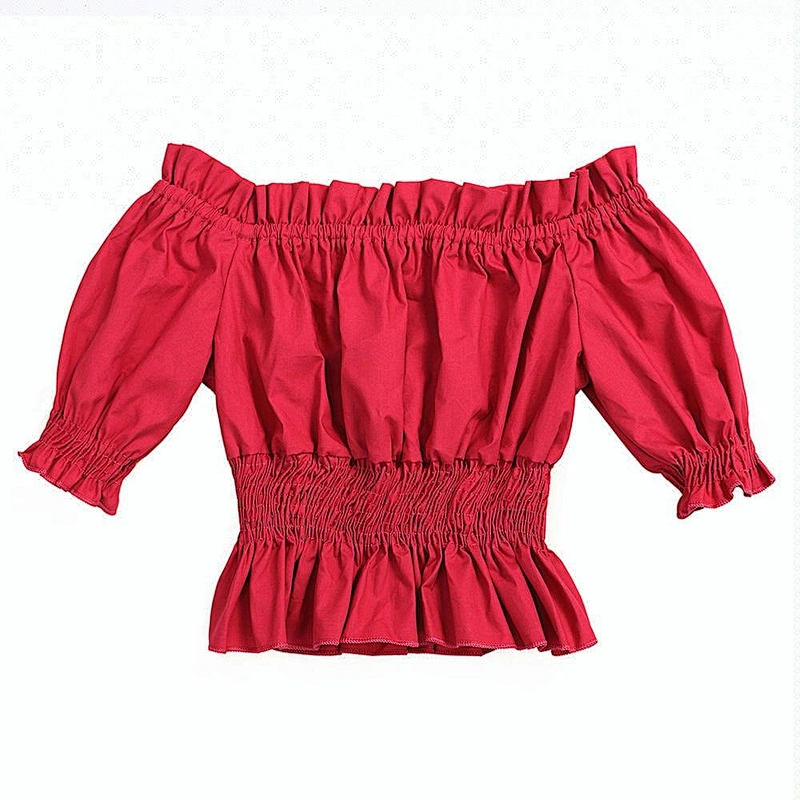 New Model Children's Tunic Top Wholesale Plain Color Toddler Girl Tops