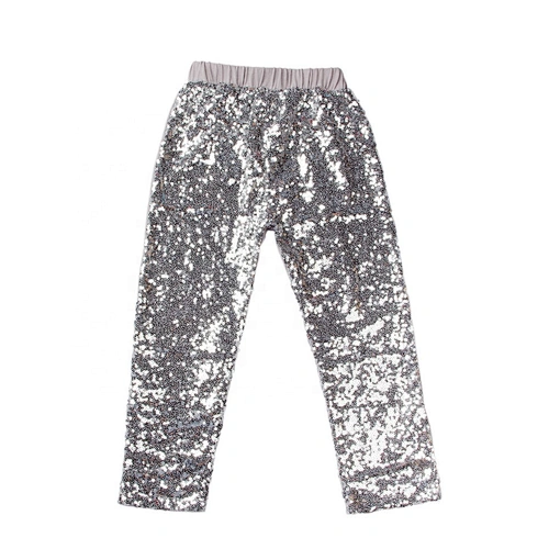 New Style Baby Sequin Leggings, Kids Girls Long Pants
