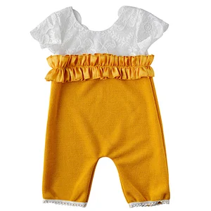 2019 Wholesale Cute infant and toddler summer baby girl clothes