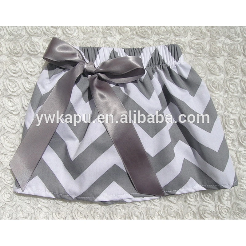 Stylish baby girl shorts Cute style mini short skirts for girls skirts with ribbon bow