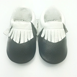 Wholesale  Newborn Handmade  Prewalker Baby Shoes Tassel Color Matching Toddler Shoes For Girl