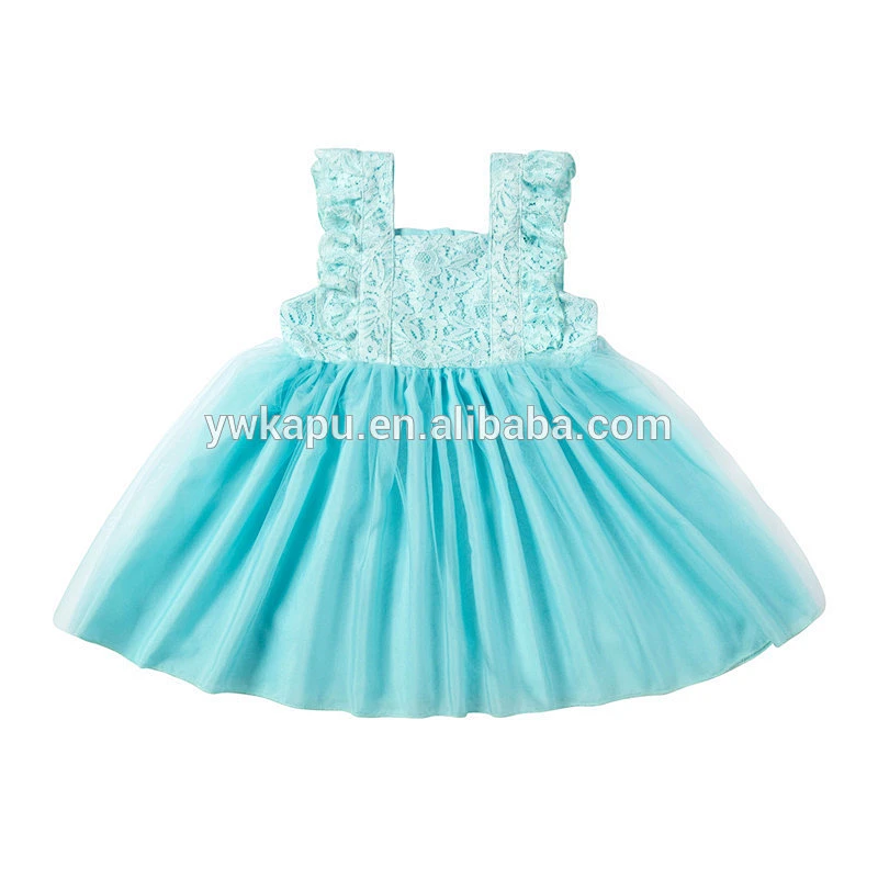 2018 latest design wholesale boutique fashion variety summer short-sleeved lace seaside bella girl dress