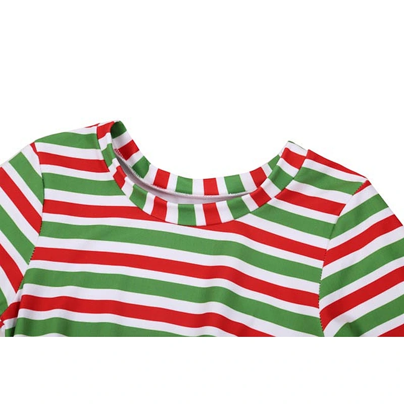 2018 Beautiful Kids Christmas High Low Dress with a Waist Belt