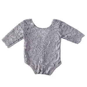 2019 boutique oem manufactured cotton baby girl long sleeve romper onesie