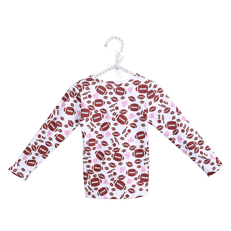 Comfortable Kids Girl Printed Long Sleeve T Shirt