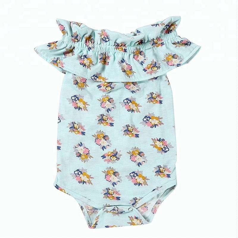 2018 Summer outdoor sleeveless stylish girl jumpsuit baby bodysuit