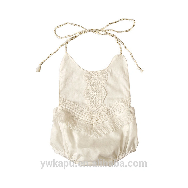 Newborn Baby Girl Kids Jumpsuit 2018 New Boutique Bubble Design Romper With Lace Design
