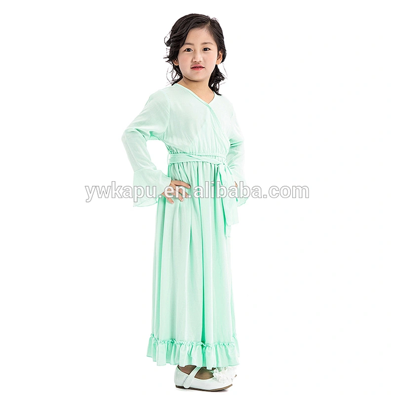 2018 child dress wholesale stylish spring infant boutique baby girl ruffle maxi dress