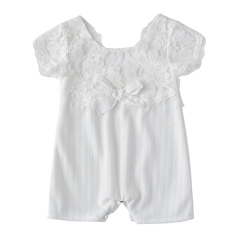 Wholesale cute  infant and toddlers baby girl romper clothing