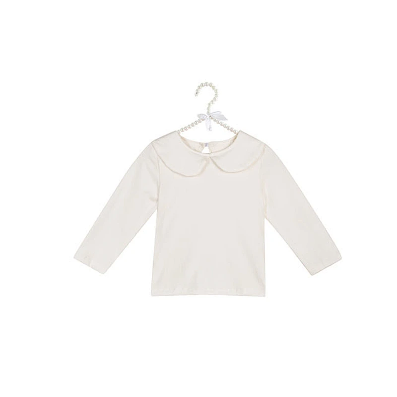 High End Quality Fashion Street Wear Girls Long Sleeve T Shirt Bulk Wholesale Kids Clothing