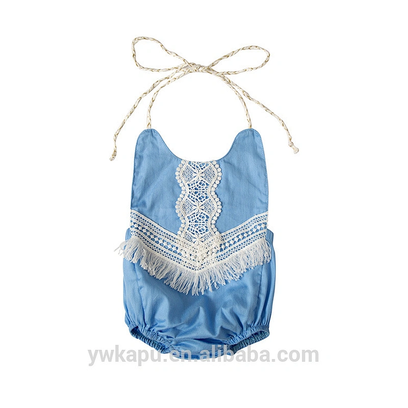 Newborn Baby Girl Kids Jumpsuit 2018 New Boutique Bubble Design Romper With Lace Design