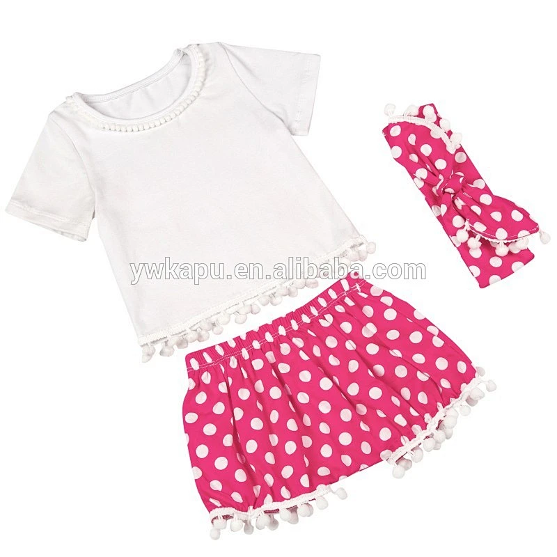 Unique children fashion summer clothing princess print frock design set baby outfits