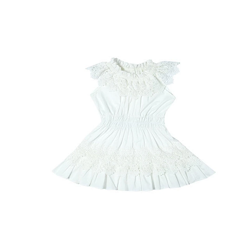 2018 Summer  Baby Girl Fashion Party  Flower Princess Wedding Tunic Dresses