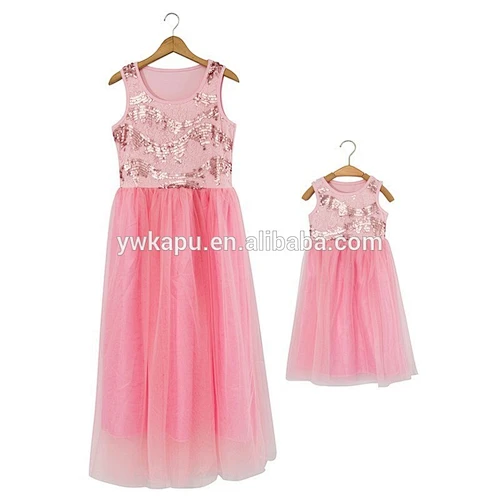 2018 baby girl summer dress,flower girl dresses,mother daughter matching clothing