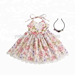 The newest baby girl dress baby girl spring dress for 0-8 year old girl