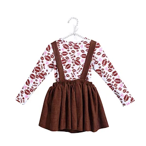 Kids Girls Winter Long Sleeve Casual Dress Set