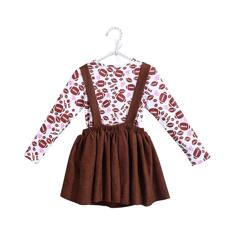Kids Girls Winter Long Sleeve Casual Dress Set
